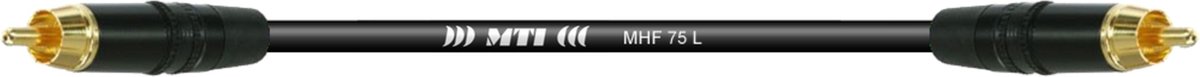 MUSIC STORE MTD 5,0 Coax-Digikabel Neutrik-Cinch, 75 ohm, 5m - Coaxiale kabel