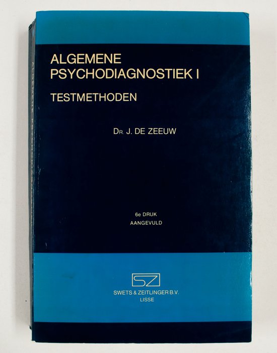 1 Algemene psychodiagnostiek