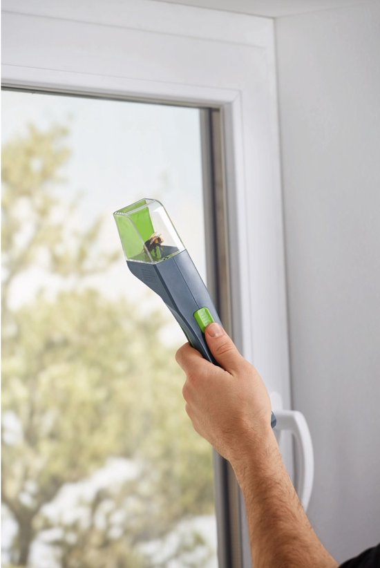 2 Stuks Spinnenvanger Vliegenvanger - Handheld Levend Insectenvanger Voor Kinderen, Zwart En Wit