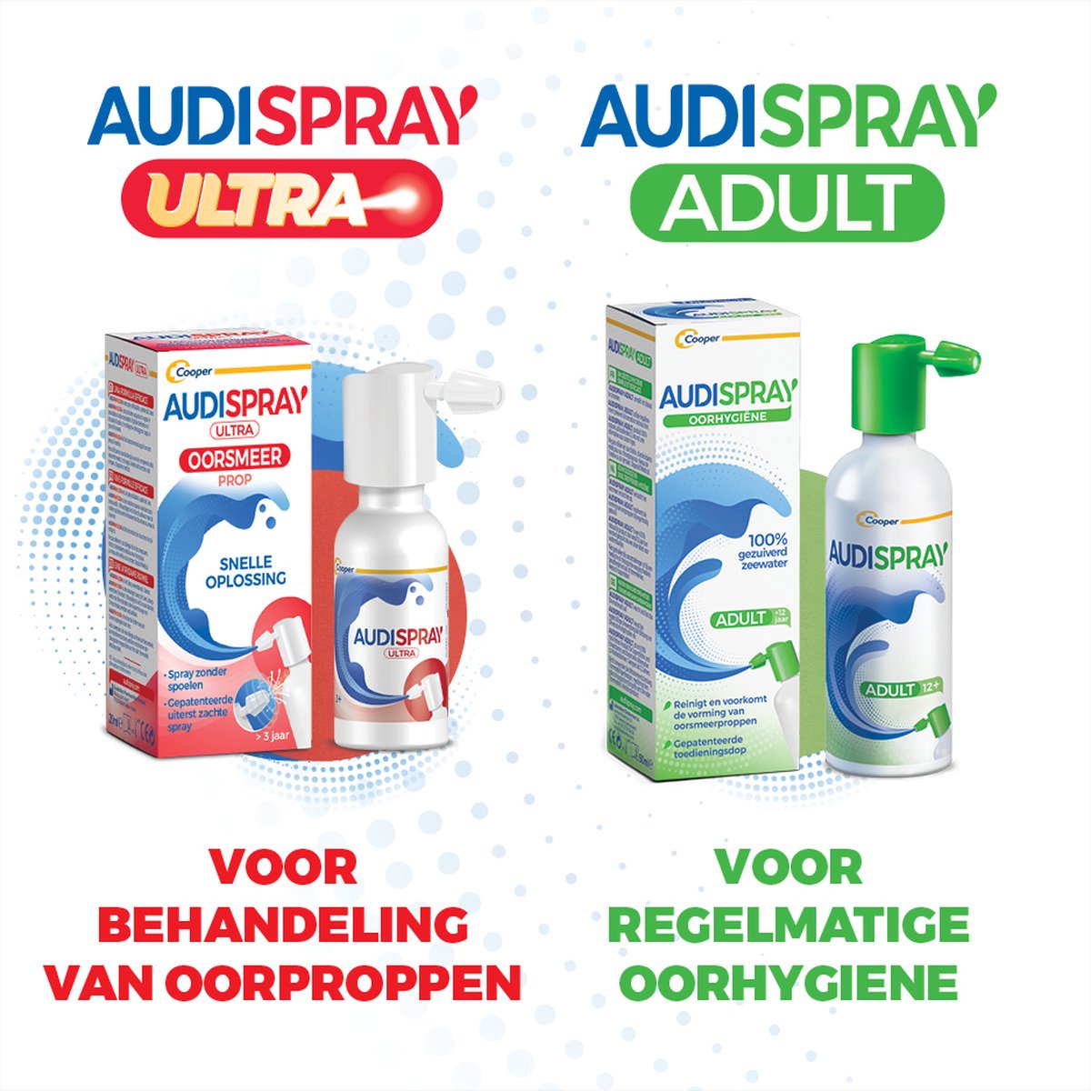 Audispray Adult : Rengöringsspray för Öronhygien