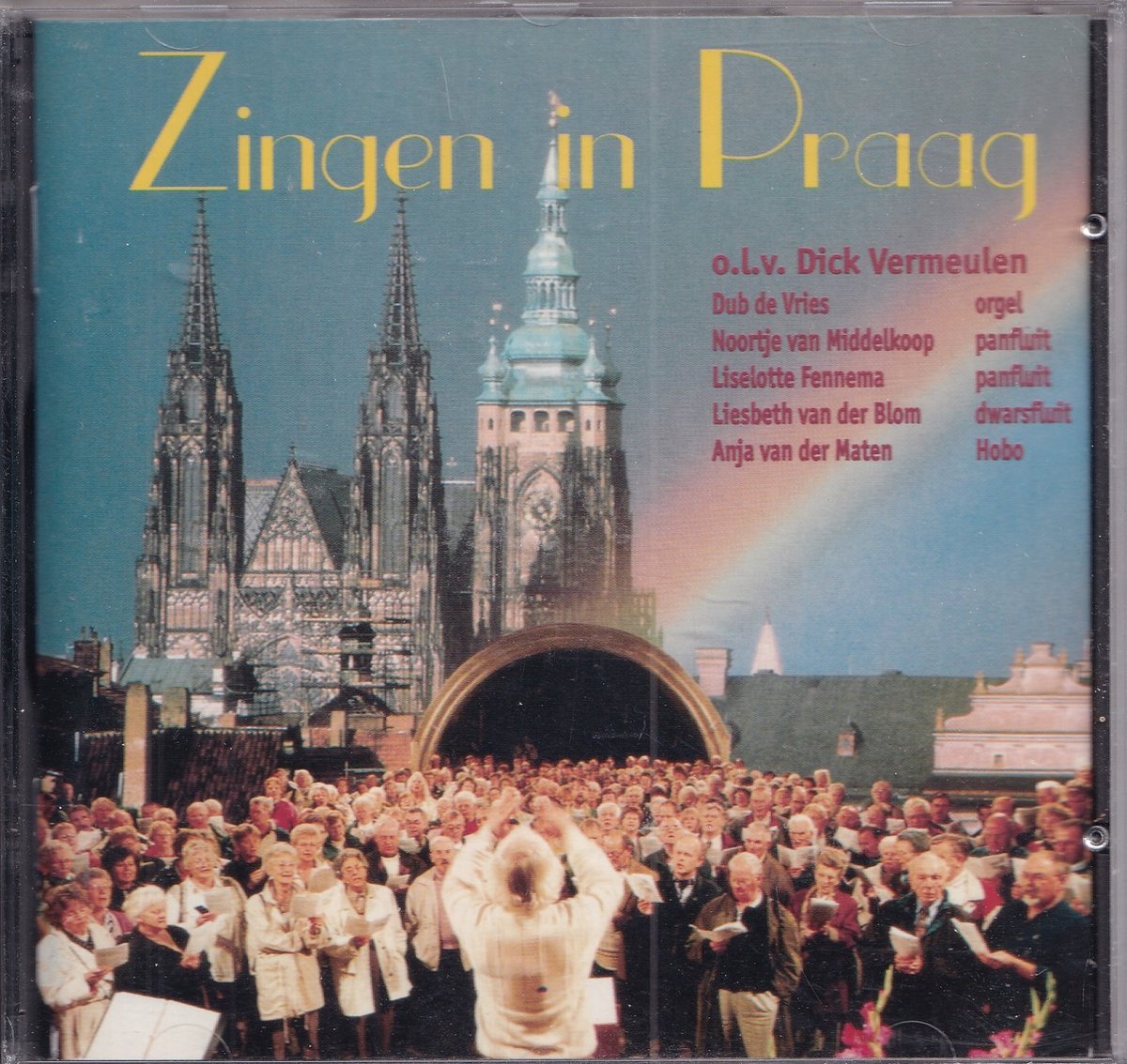 Zingen in Praag o.l.v. Dick Vermeulen - Dub de Vries bespeelt het orgel