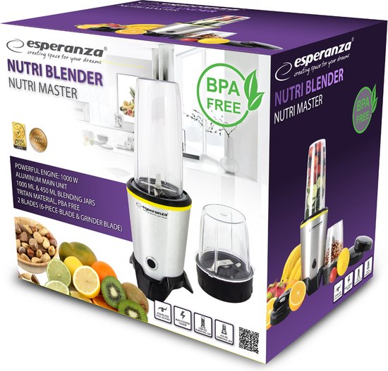 Esperanza Blender - Smoothiemaker inc. To Go Beker van Esperanza — afbeelding 4