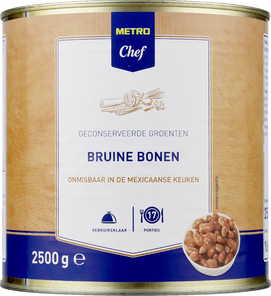 METRO Chef Bruine bonen 2,5 kg