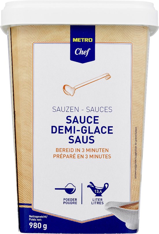 METRO Chef Demi glace saus 980 gram bol