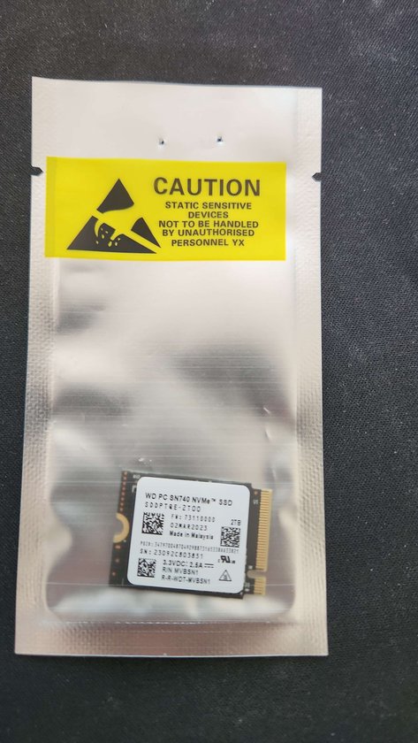 Western Digital SN740 M.2 NVMe SSD - 2TB - 2230 - Steam Deck - ROG