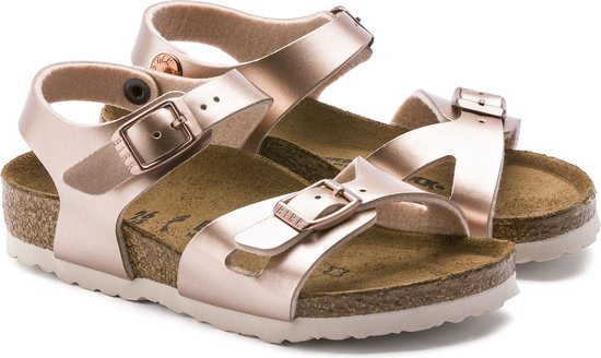 Sandales Birkenstock Rio Rose Dor Taille 28 bol