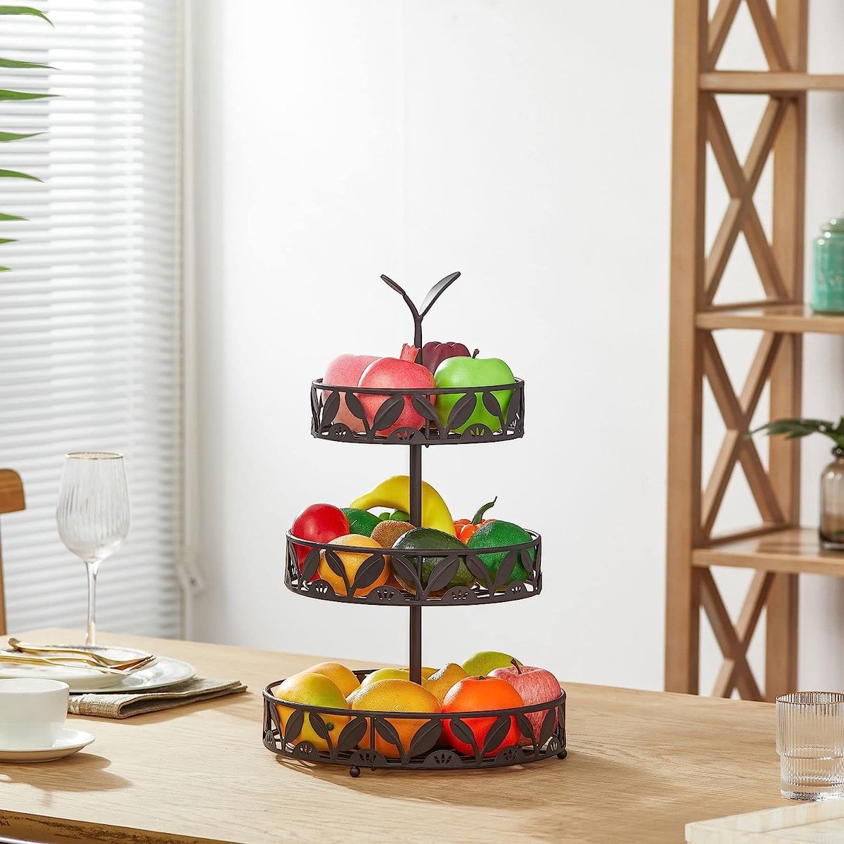 Corbeille à Fruits En Céramique Vintage Des Années 1950 - État Parfait - Déco Rétro Et Colorée Pour La Cuisine