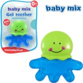 Baby mix | bijtring | Octopus | groen - blauw | 0m+ 0+ maanden