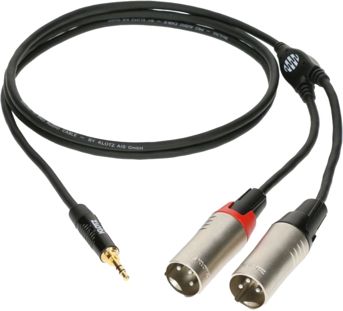 Klotz KY9-300 Mini-jack naar 2x XLR Y-kabel 3 meter