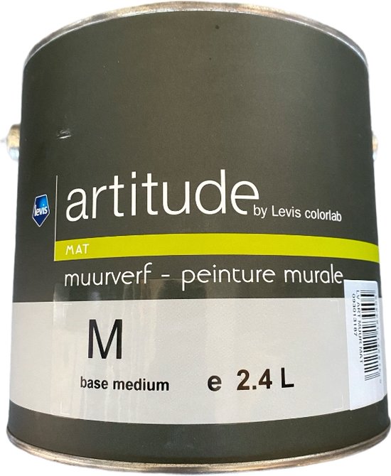 Peinture murale mate Levis Artitude Base Medium 2.4L