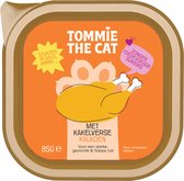 Tommie the Cat - kattenvoer natvoer - stukjes in saus met kalkoen - voordeel verpakking - 19 stuks - 85 gram per stuk - zonder suiker en graanvrij