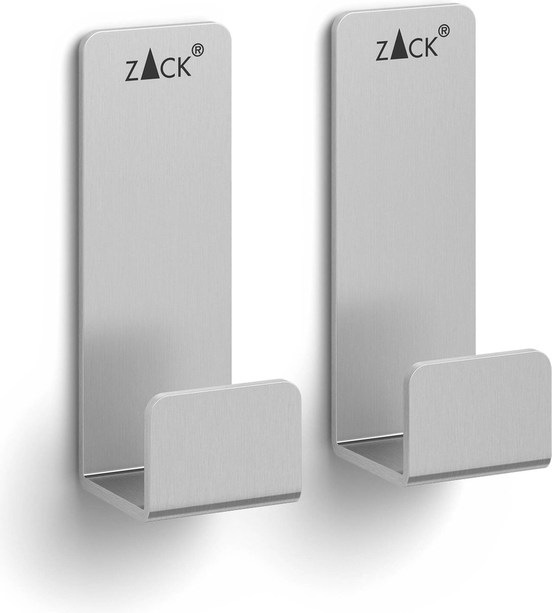 Potes Handdoekhaak 5,5cm Set/2 | Grijs | Staal