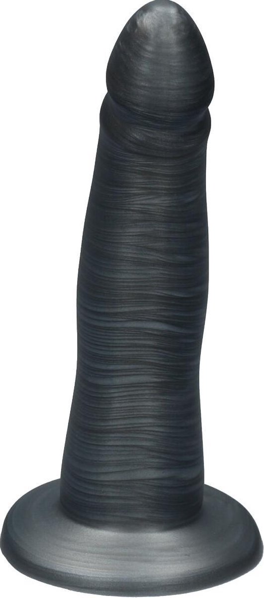 Goedkoopste Ylva & Dite - Eros - Realistische Siliconen dildo - Made in Holland - Zilver Grijs Metallic