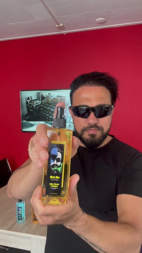 Mafia Men Aftershave Cologne Wanted 400ml Aftershave Parfum Heren - Langdurige Geur - Kolonya - Barber Cologne