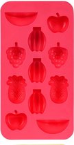 SOROH | Cactula rode ijsblokjes vorm met fruit | Ijsblokjesvorm fruit | voor 11 ijsblokjes