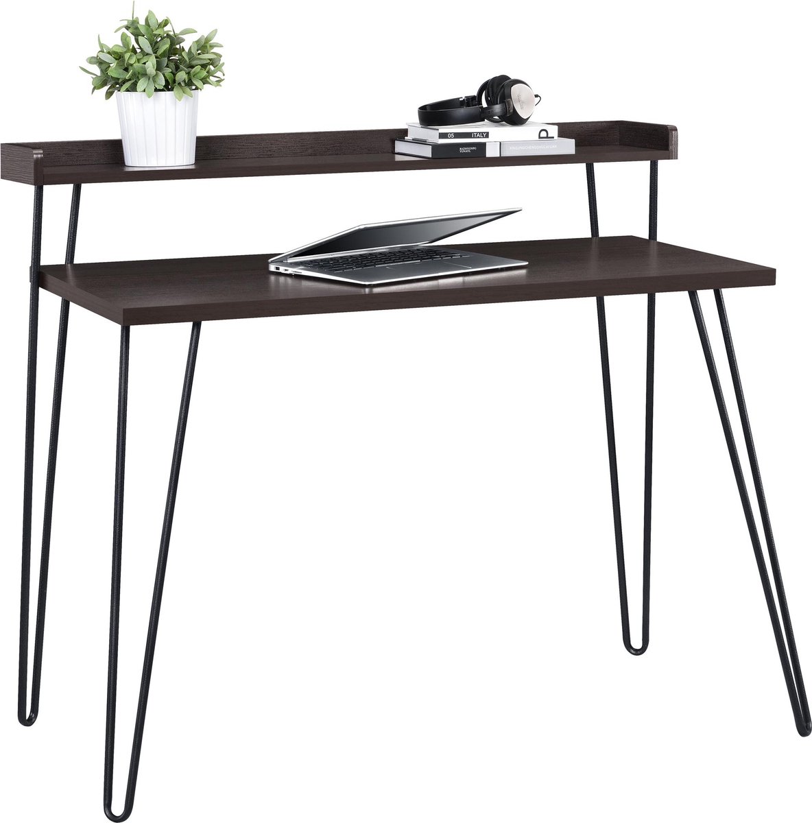 Haven-Bureau - Espresso Houtlook