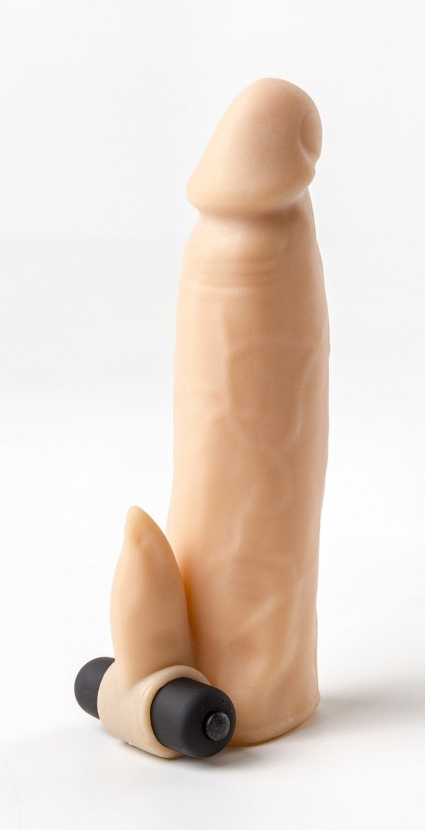 Goedkoopste Vibrerende sleeve die echt aanvoelt - blank 16.2cm