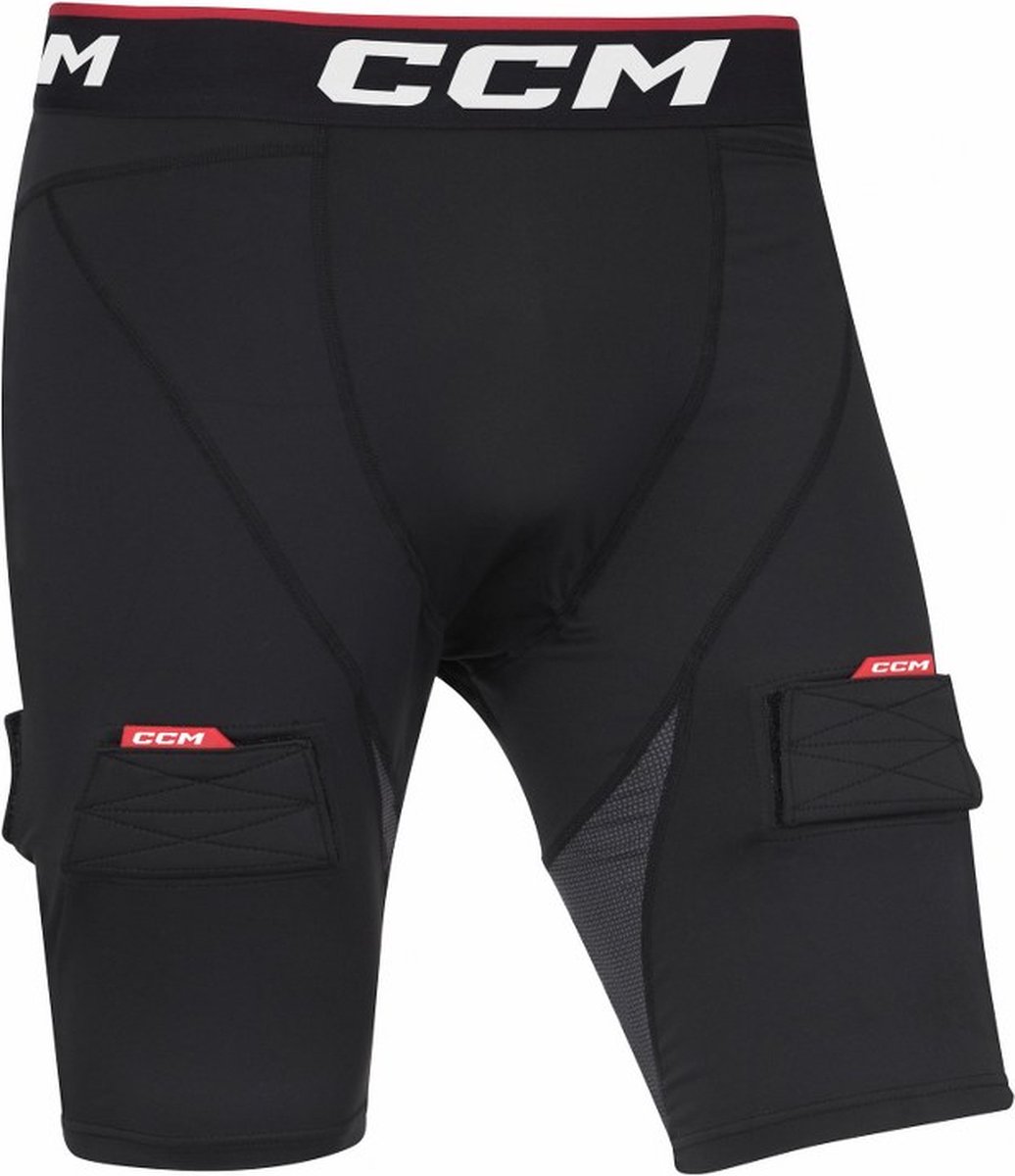 CCM - Strakke Korte Broek met Toque - Kruisbeschermer - Volwassenen - M