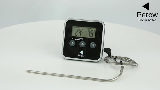 Thermomètre digital électronique grands animaux, 18cm