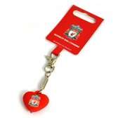 Liverpool Heart Bag Charms Keyring