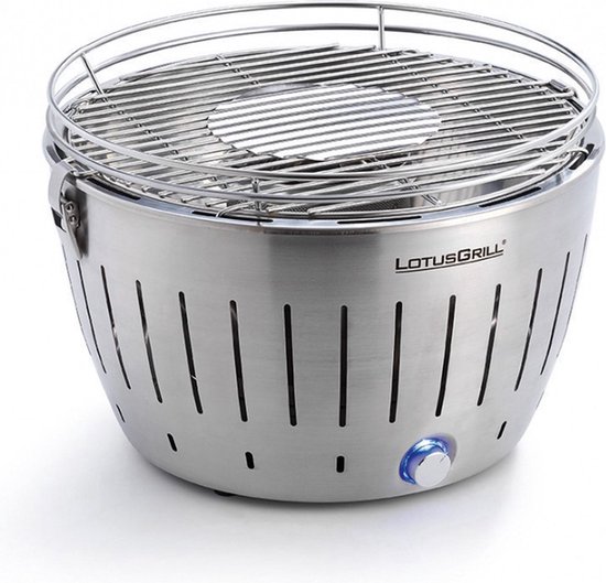 LotusGrill Classic Starter-Set Nero - Griglia Con Carbone Di Faggio E Borsa Trasporto - Per Balcone E Campeggio - Foto 10