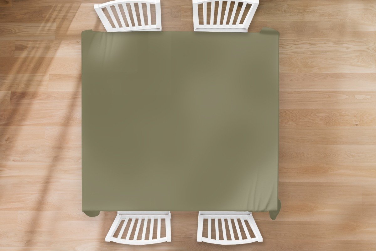 Tafelkleed - Tafellaken - 180x180 cm - Grijs - Warm - Herfst - Binnen en Buiten