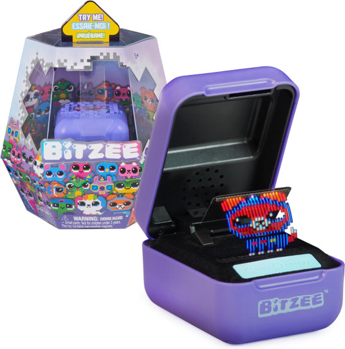 Lot De 2 Consoles De Jeu électroniques Pour Animaux - Tamagotchi Virtuel, Portable, Couleur Violet Et Vert - Pour Enfants Dès 5 Ans, éducatif, Cadeau D'anniversaire/Noël