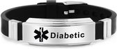 infobandje - diabetes - waarschuwingsarmband - SOS armbandje
