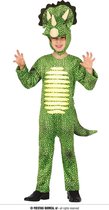 Costume de dinosaure | Déguisement de Triceratops The Friendly Threehorn pour enfant | 7-9 ans | Costume de carnaval | Déguisements
