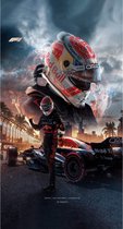 Formule 1 - Badhanddoek - Max Verstappen - Australië - 70x140cm - 2023-MV-06