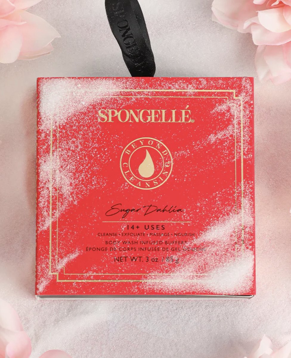 Goedkoopste Spongellé Flower Boxed - Sugar Dahlia