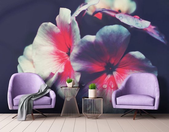 Papier Papier peint photo Intissé - Fleurs - Pétales - 254 x 184 cm