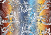 Fotobehang - Vlies Behang - Ornament - Patroon - 460 x 300 cm