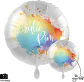 Folieballon - Splash Multicolor – Personaliseer IT