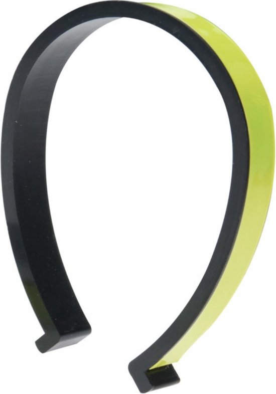 XQ Max Reflecterende Broek clip/band - neon geel - 22 cm - hardlopen/fietsen