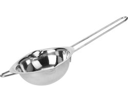 foto van Excellent Houseware Smeltpan - D14 cm - RVS - incl. schenktuit - au bain marie