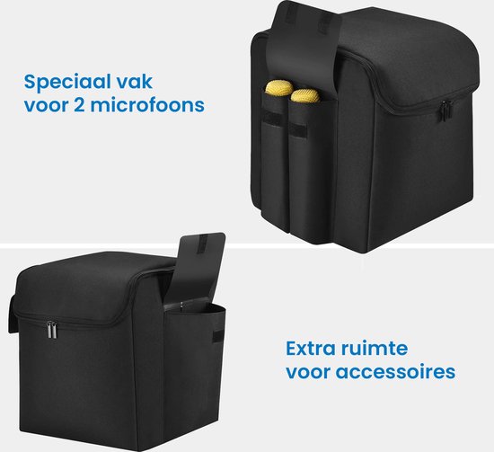 BeisDirect PartyBox Encore Essentiële beschermende draagtas voor JBL PartyBox Encore Essentiële Luidspreker Case Opbergtas met Schouderriem Luidspreker Opbergaccessoires