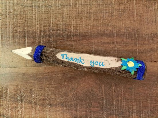 Borrelplank - Bedankt voor alles! - Lieve Labels.nl