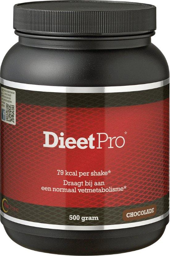 Nutri Dynamics - Dieet Pro - Eiwitshake - Chocolade - 500 gram — afbeelding 5