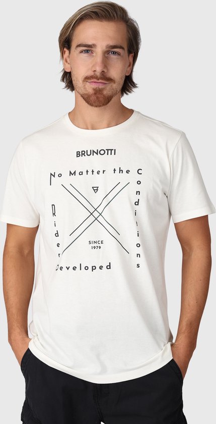 Heiligdom Hen begin Brunotti Jahn-Logotypo Heren T-shirt - XXL - Wit | bol.com