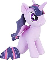 Paars My Little Pony zeepaardje knuffel Twilight Sparkle 27 cm
