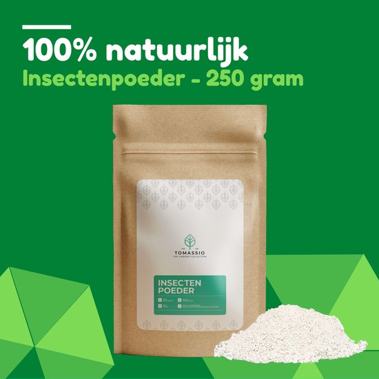 Tomassio® Insectenpoeder - 100% Natuurlijk - 250 gr - Tegen Mieren,...