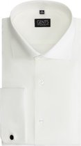 GENTS double manchette blanc - Taille L