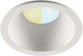 Inbouwspot Bing met Philips HUE White Ambiance - inbouwspot - Wit - rond verdiepte spot - Voor binnen / woonkamer / keuken / slaapkamer - IP20 - GU10 - Buitendiameter: 82MM - boorgat: 71-73MM - min. Inbouwdiepte: 95MM