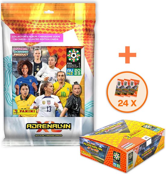 Panini FIFA 2023 Women's World Cup Adrenalyn XL Cards Starter Pack