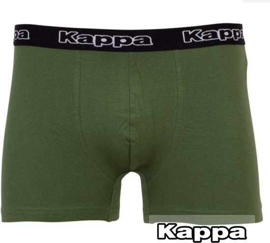 Kappa 2 boxershorts skinny fit maat L camo/cactus