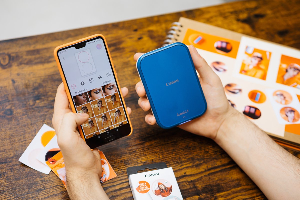 Canon Zoemini 2 - Mobiele Fotoprinter - Blauw — afbeelding 6