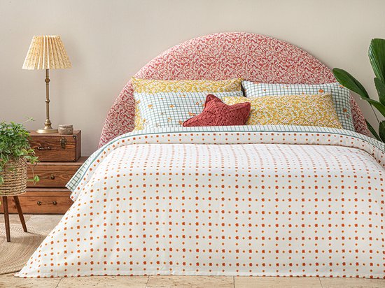 English Home Summer blanket - Bedsprei 200x220 cm - Oranje