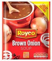 Royco Soup - Brown Onion -2 x 55g- South Africa- (Zuid-Afrika) - (Uiensoep) - (South African)
