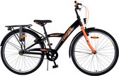 Vélo pour enfants Volare Thombike - Garçons - 26 pouces - Zwart Oranje - Deux freins à main